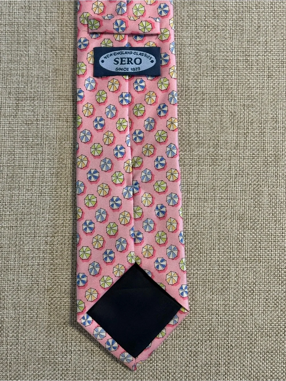 SERO New England Classics 100% Silk Neck Tie